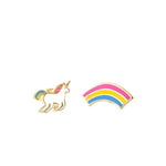 Unicorn & Rainbow Earrings - Confía Collective