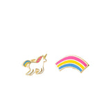 Unicorn & Rainbow Earrings - Confía Collective