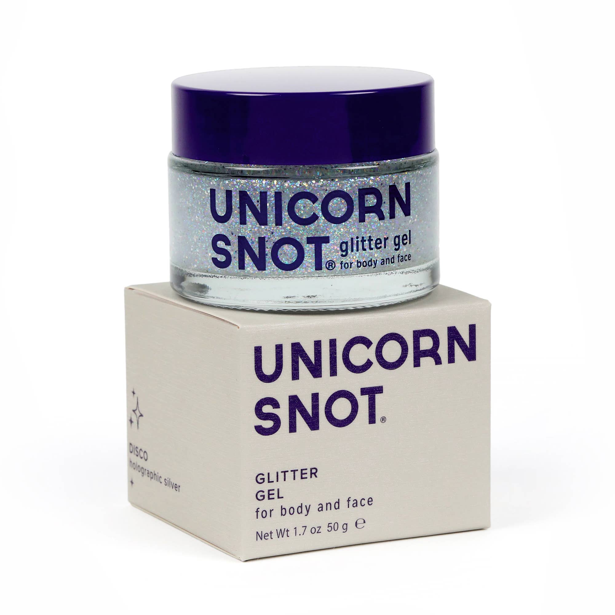 Unicorn Snot Original Glitter Gel - Silver Disco - Confía Collective