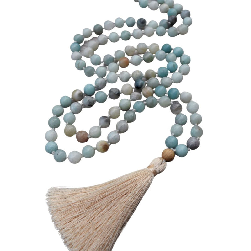 Courage 108 Bead Mala Necklace