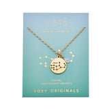 Virgo Constellation Gold Necklace - Confía Collective
