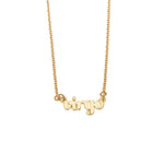Virgo Zodiac Name Necklace - Confía Collective