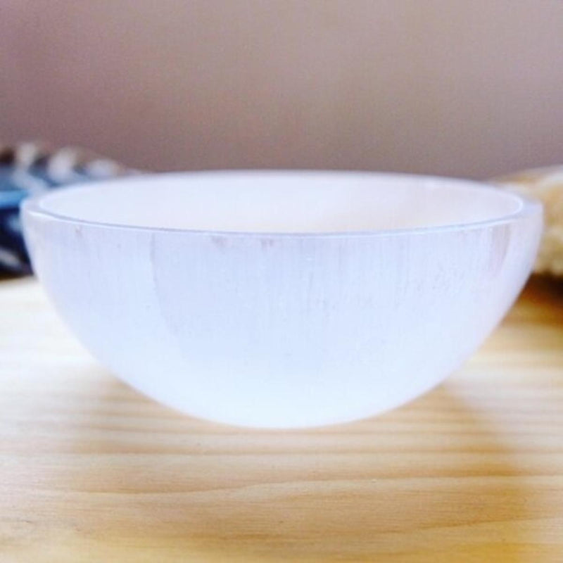 Celestial Selenite Offering Bowl