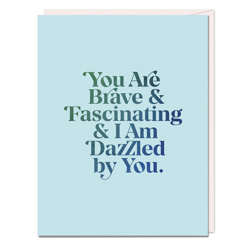 Elizabeth Gilbert Brave & Fascinating Card