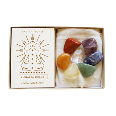 7 Chakra Crystal and Stone Set