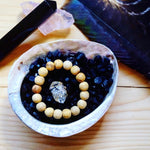Pure Palo Santo Beads to wear as an Energy Detox Bracelet, no burning necessary!
