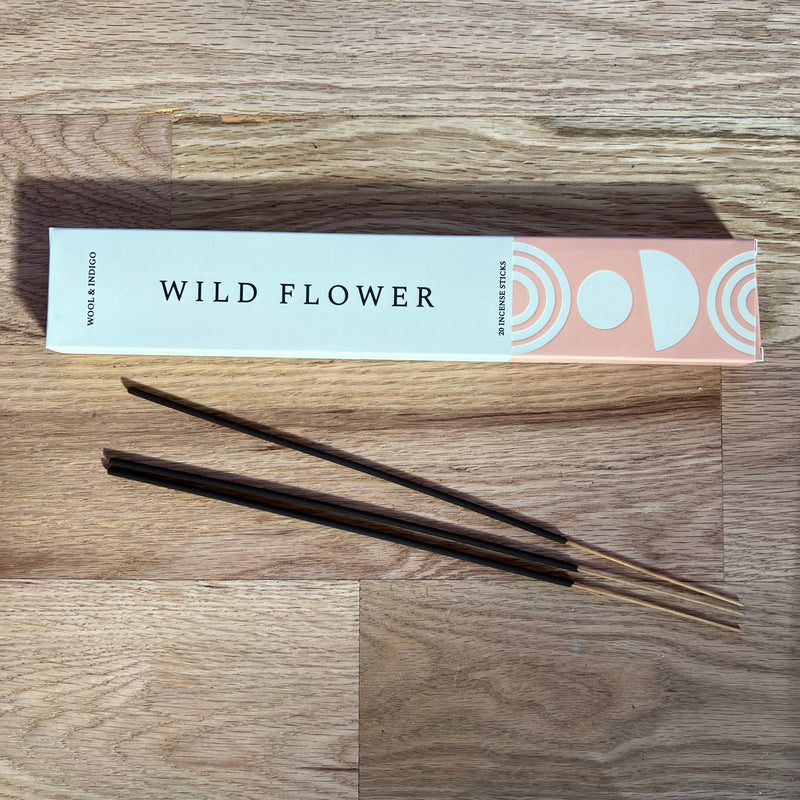 Evoke feelings of happiness with the sweet scents of wild flowers, golden honey, and pineapple essential oils in this wildflower incense.  
