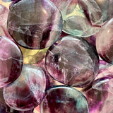 Fluorite Crystal Worry Stone