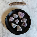 Amethyst is a stone of positive transformation releasing negative emotions and damaging beliefs. 