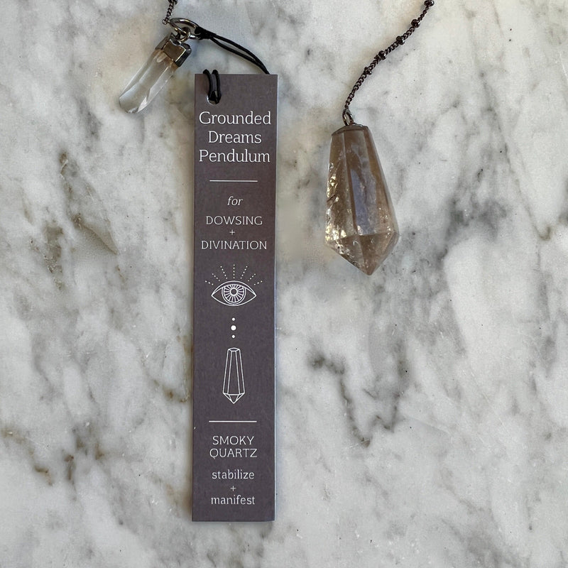This grounded dreams pendulum has the ability to ground, protect and deliver straightforward guidance.