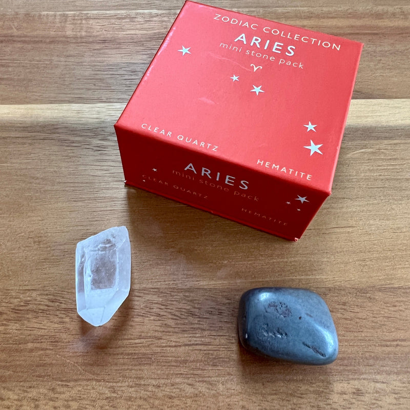 The mini stones in this Aries mini stone pack have been curated to support the attributes of fearless Aries. 