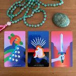 Mystic Mondays Tarot provides you with a stunning tarot deck that is vibrant, beautifully illustrated, and ready to help you connect to your intuition.