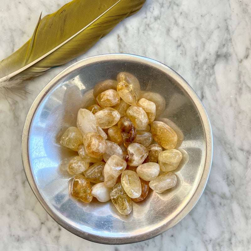 Small Tumbled Citrine