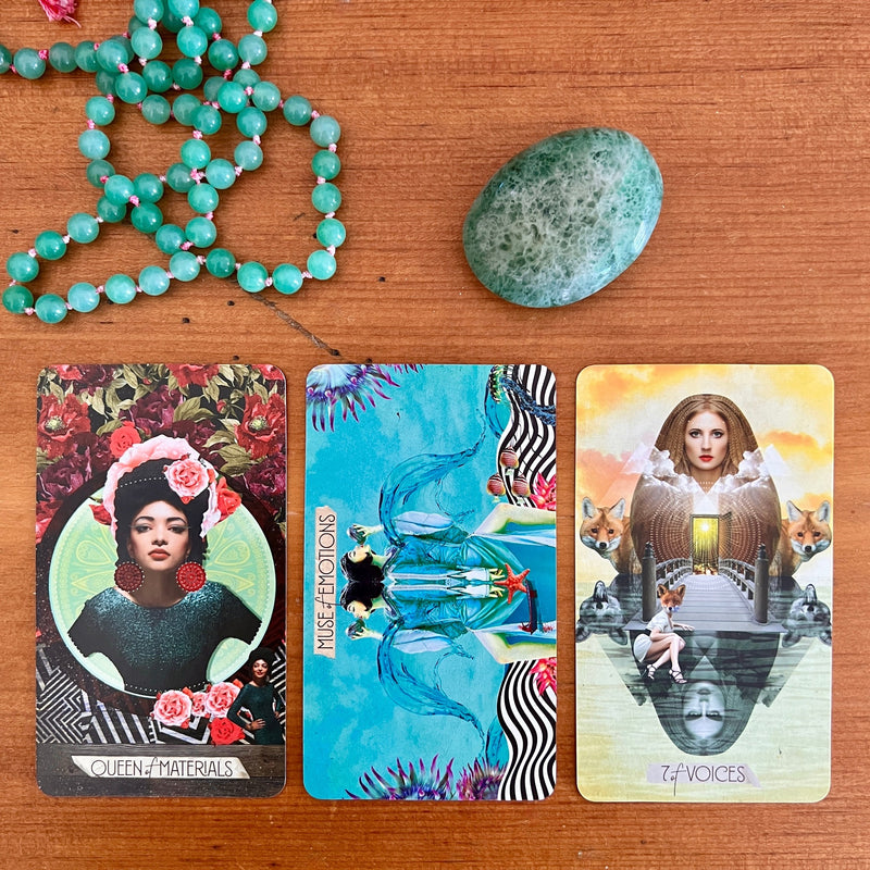 Expect magic, exploration, and inspiration with The Muse Tarot Deck & Guidebook.