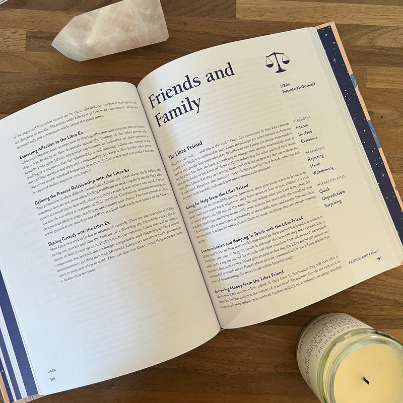 The Astrology of You and Me is an astrological relationship guide, indispensable for dealing with everyone from friends and family to bosses and coworkers. 