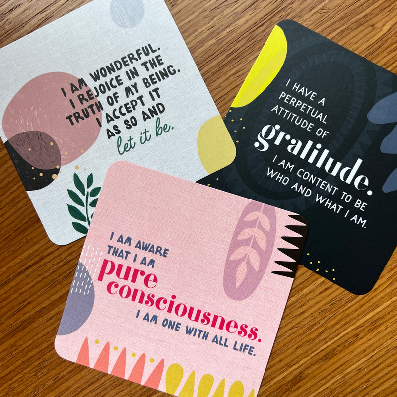 How to Love Yourself Affirmation Cards