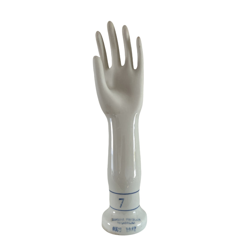 Vintage Porcelain Glove Hand Mold