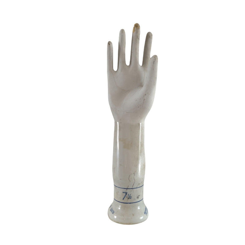 Vintage Porcelain Glove Hand Mold