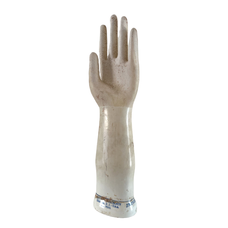 Vintage Porcelain Glove Hand Mold