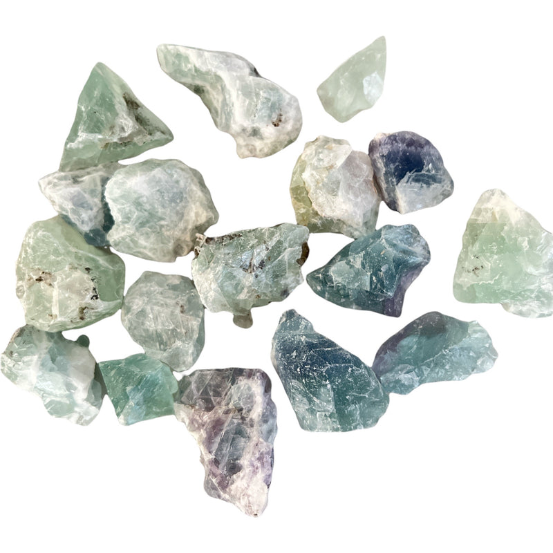 Fluorite enhances your brain power by directing focus to acquire and process new information. It silences our mental chatter and worries.