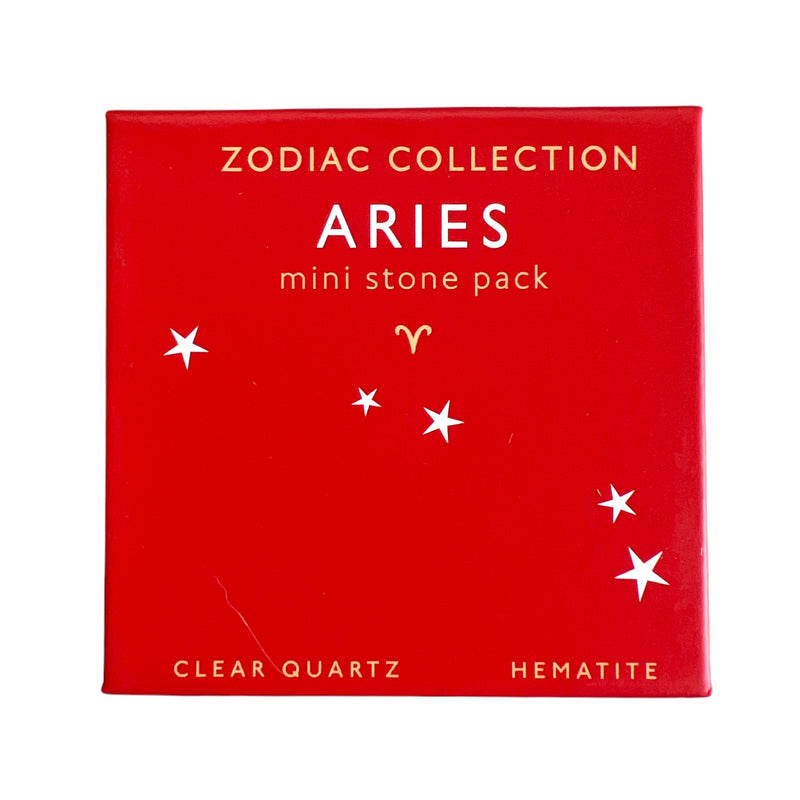 The mini stones in this Aries mini stone pack have been curated to support the attributes of fearless Aries. 