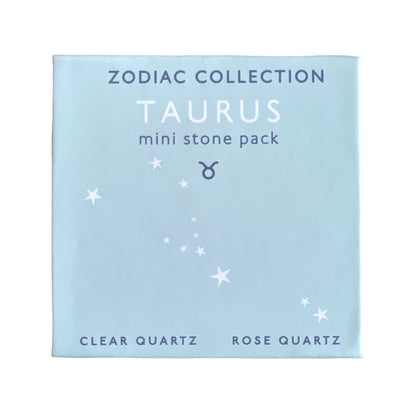The mini stones in this Taurus mini stone pack have been curated to support the attributes of determined Taurus. 