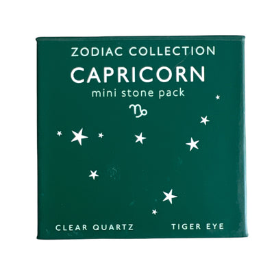 The mini stones in this Capricorn mini stone pack have been curated to support the attributes of ambitious Capricorn. 