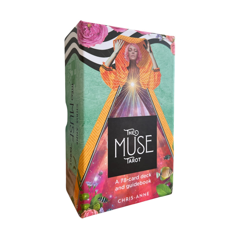 Expect magic, exploration, and inspiration with The Muse Tarot Deck & Guidebook.