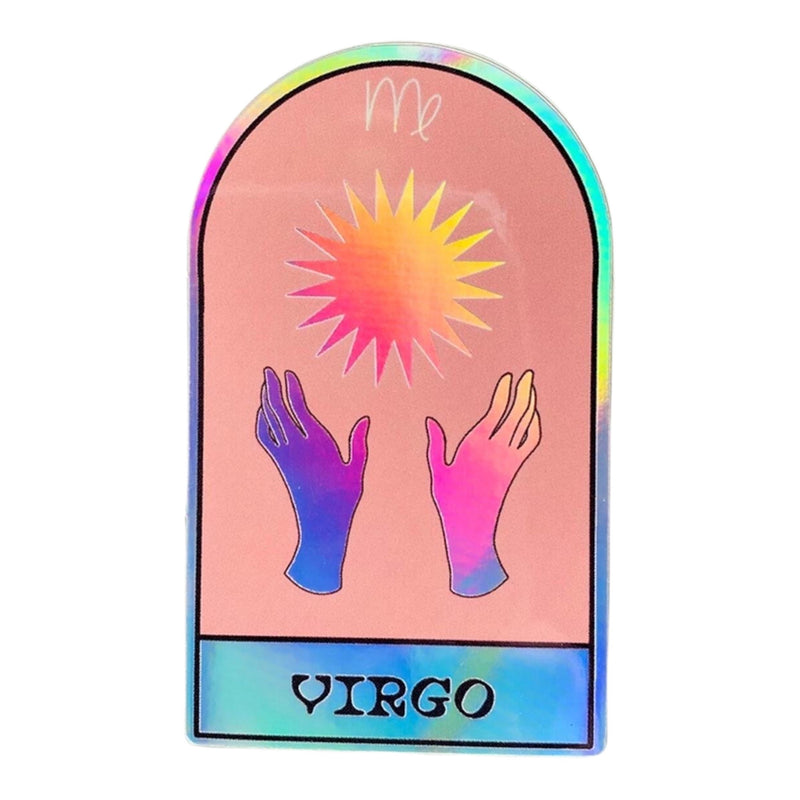 Virgo Holographic Sticker