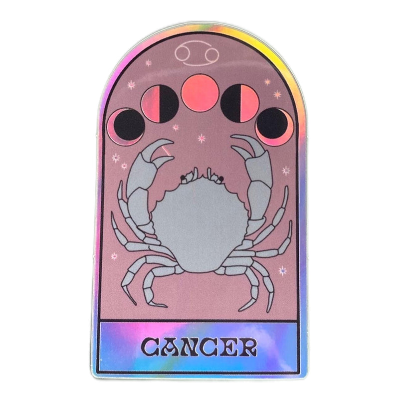 Cancer Holographic Sticker