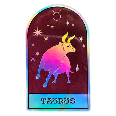 Taurus Holographic Sticker