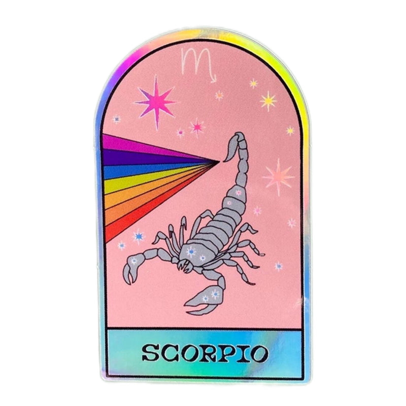 Scorpio Holographic Sticker