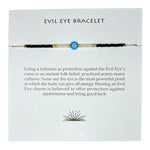Wear this Evil Eye beaded bracelet to offer protection against misfortunes and bring good luck
