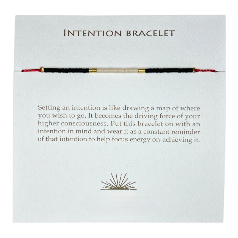 Intention Beaded Bracelet