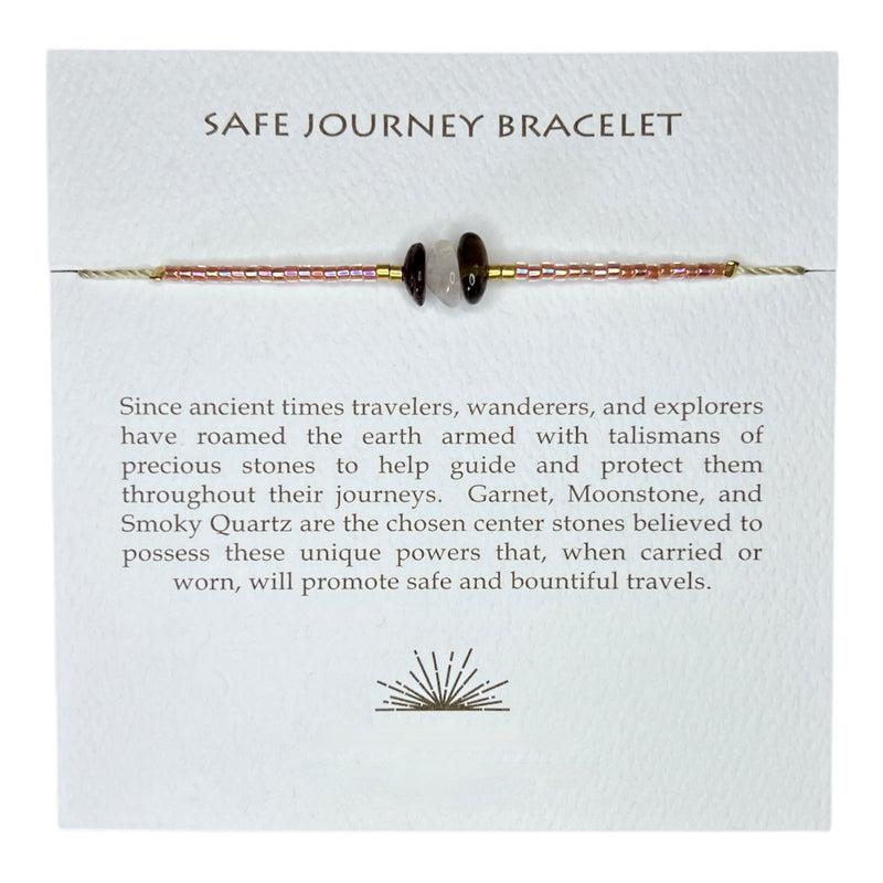 Safe Journey Beaded Bracelet