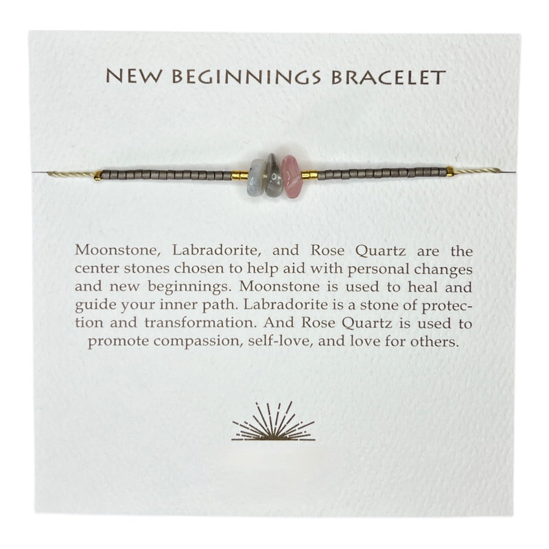 New Beginnings Beaded Bracelet