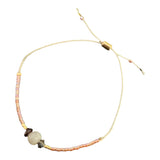 Safe Journey Gemstone Adjustable Bracelet