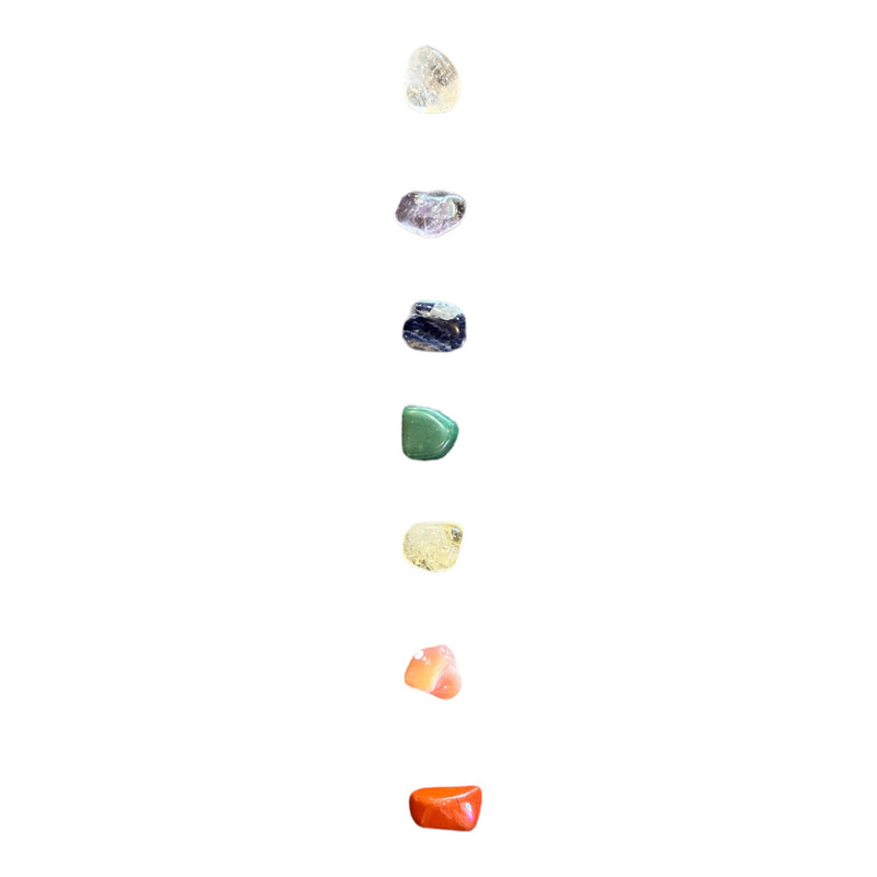 7 Chakra Crystal and Stone Set