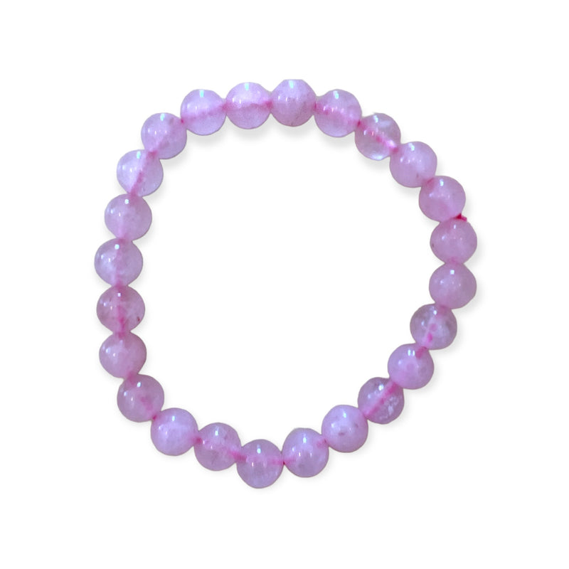 Rose Quartz Crystal Gemstone Bracelet