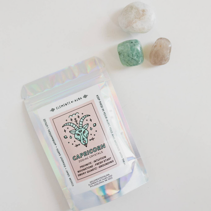 The *perfect starter kit for the crystal curious Capricorn. 