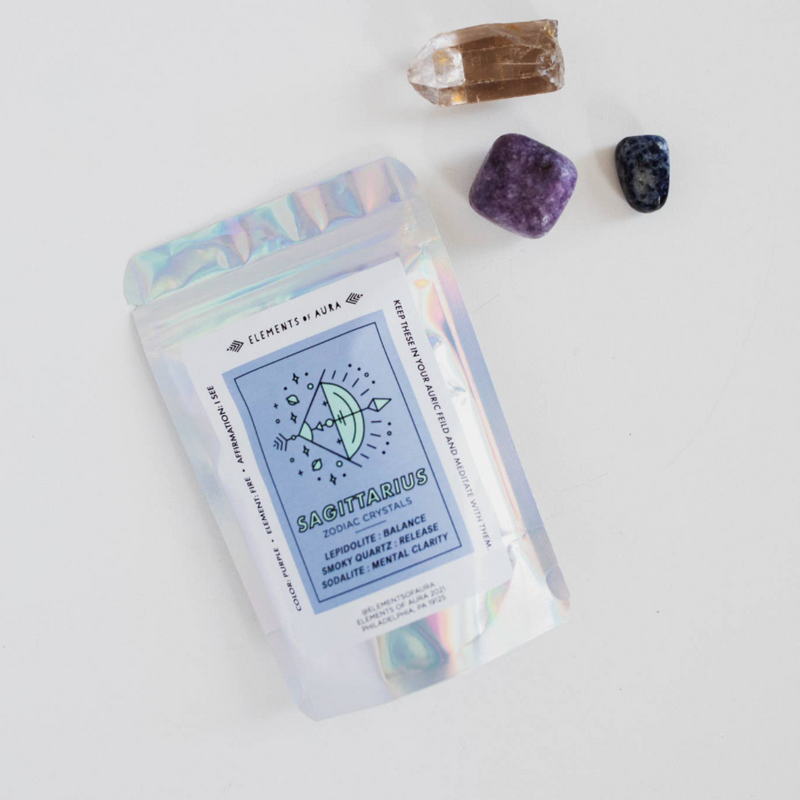The *perfect starter kit for the crystal curious Sagittarius.
