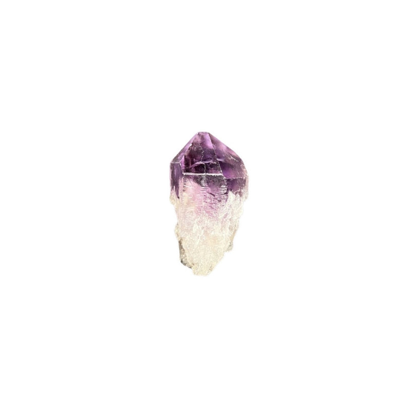 Amethyst is a violet and transparent terminated crystal found in clusters and geodes. Amethyst inspires a peaceful state of being with soothing energy that relaxes and calms your body and mind. 