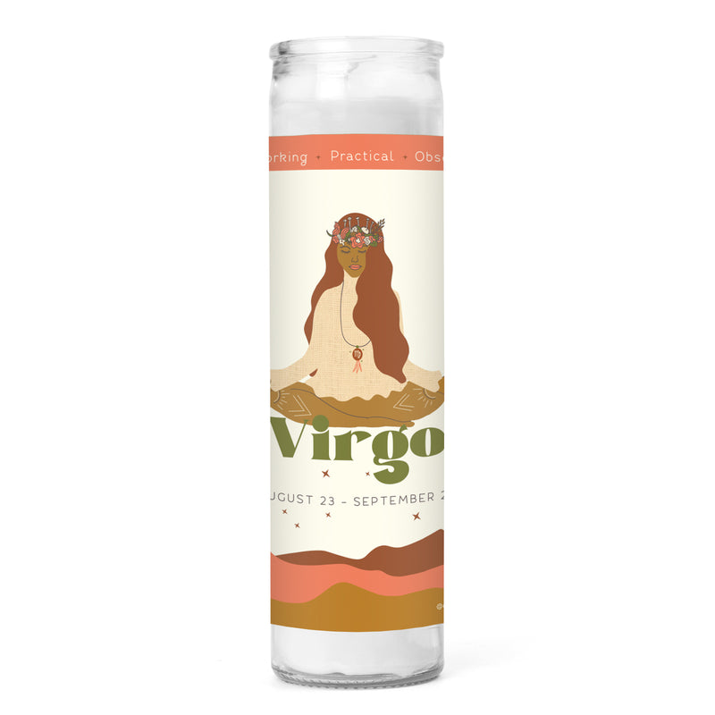 Virgo Prayer Candle