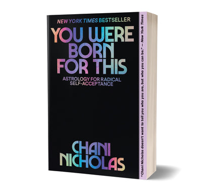 In her first book You Were Born For This, Chani shows how your birth chart -- a snapshot of the sky at the moment you took your first breath -- reveals your unique talents, challenges, and opportunities.