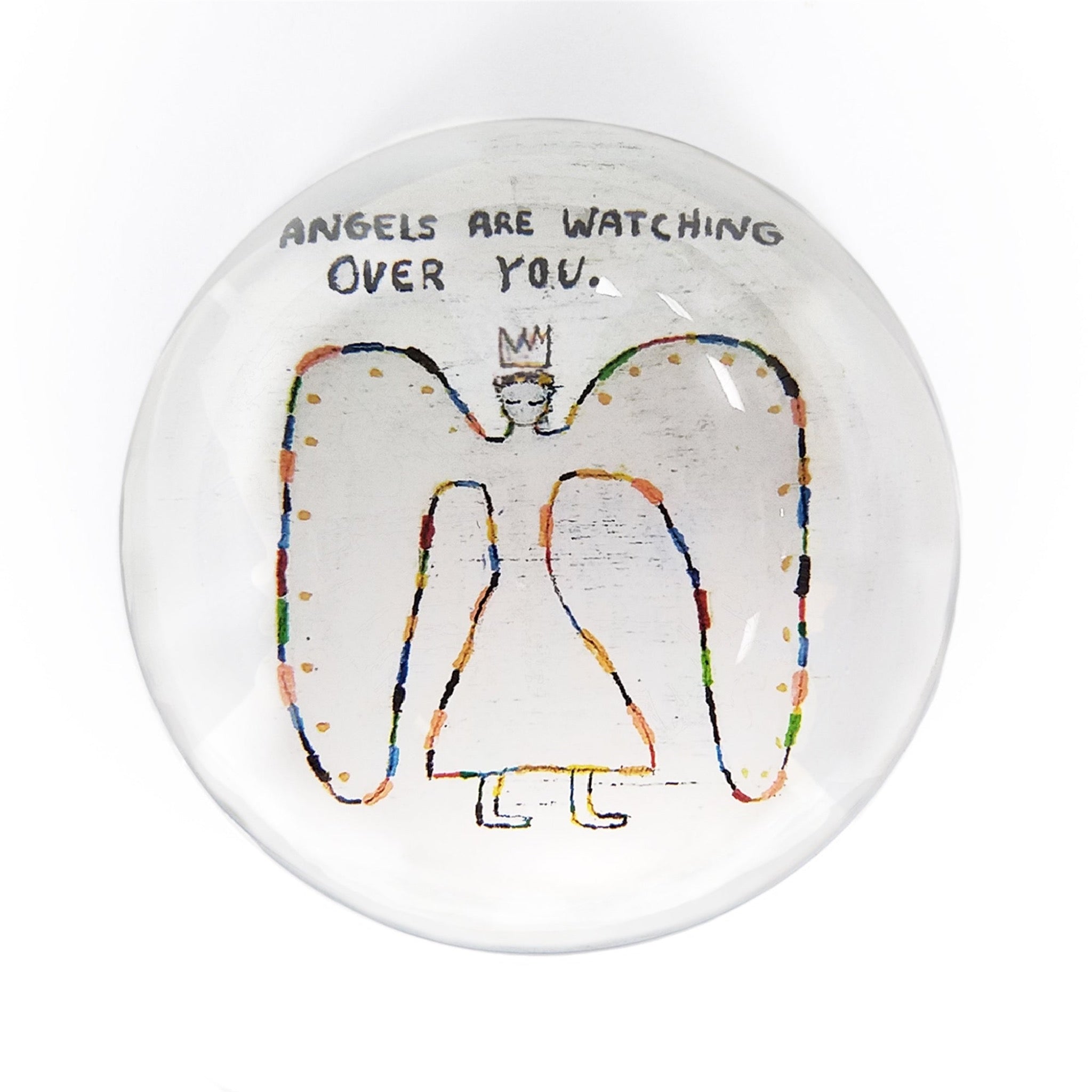 "Angels Are Watching Over You" Paperweight - Confía Collective