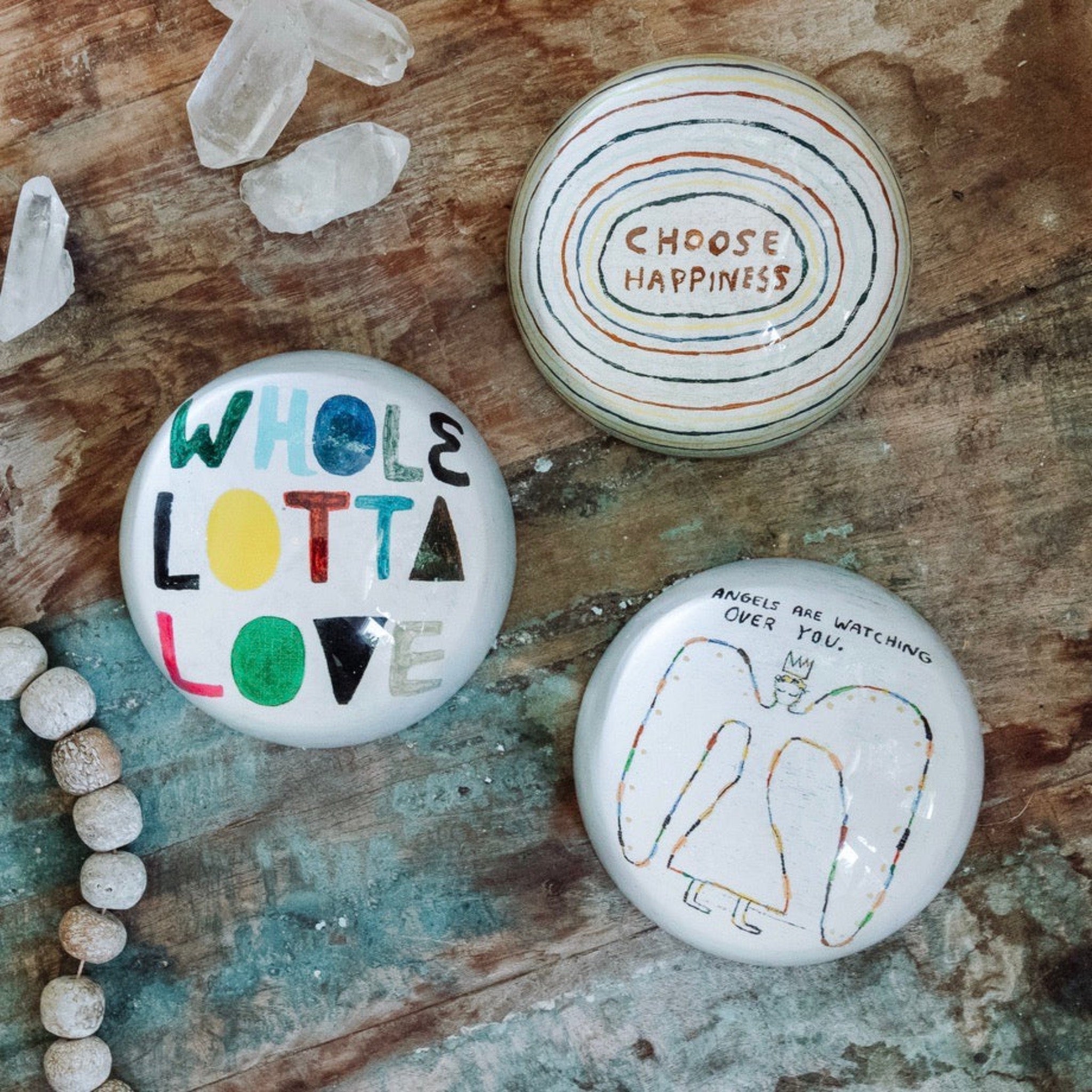 "Angels Are Watching Over You" Paperweight - Confía Collective