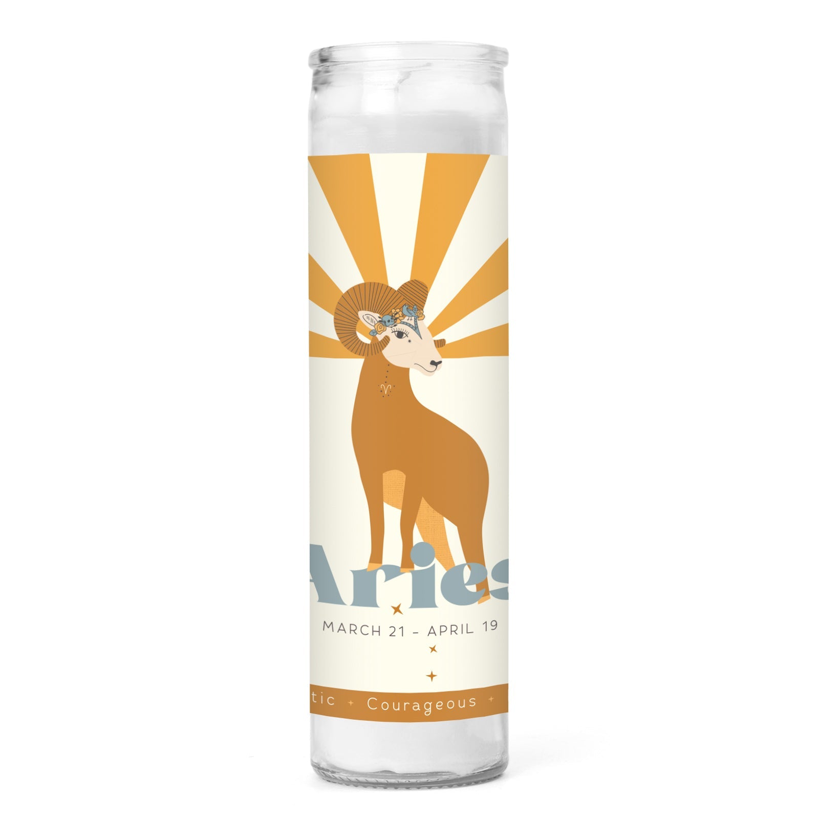 Aries Prayer Candle - Confía Collective