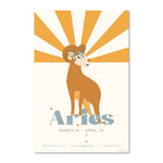 Aries Zodiac Poster - Confía Collective