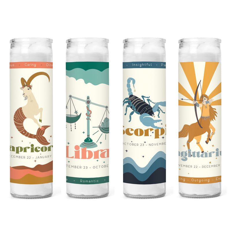Capricorn Prayer Candle