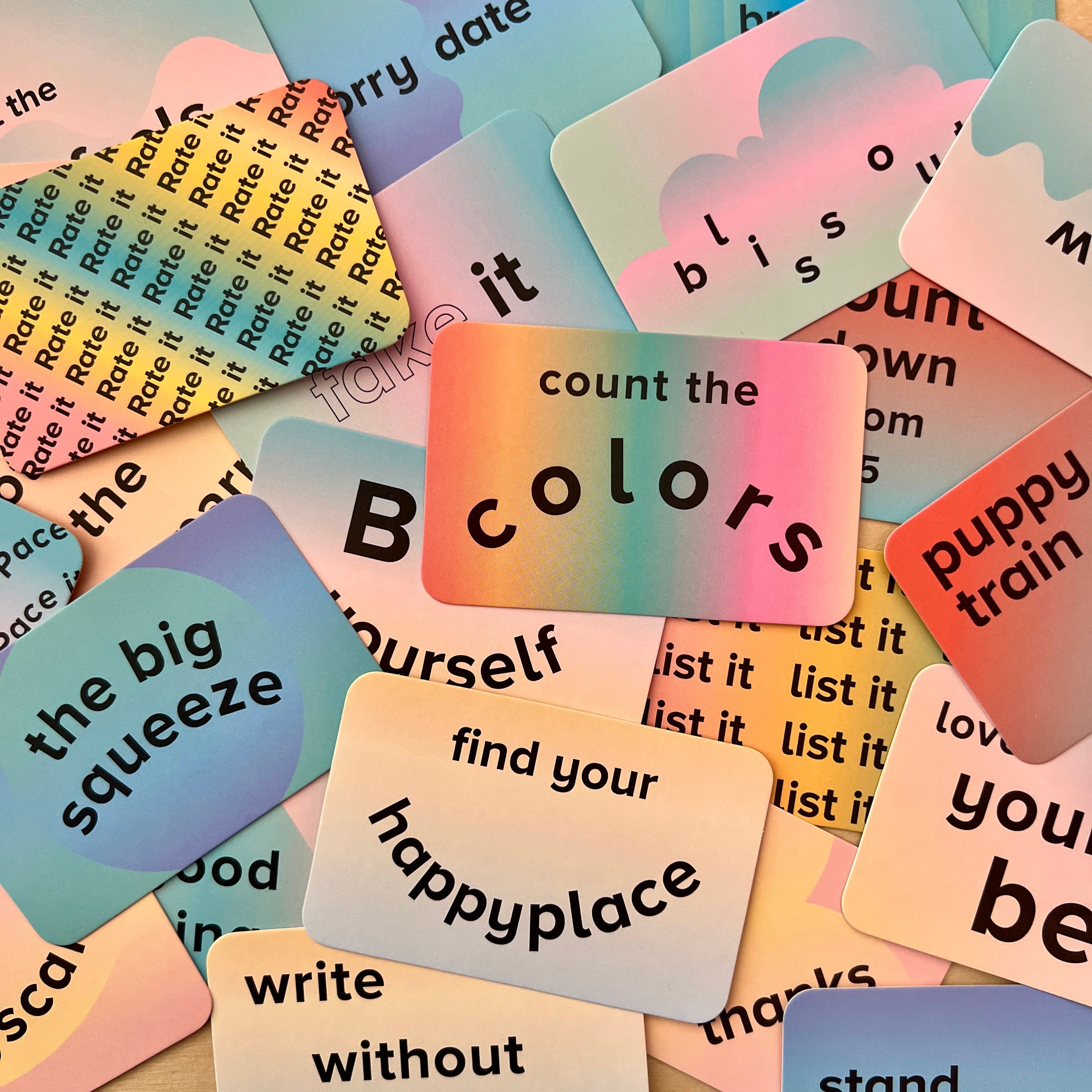 Cards Against Anxiety Card Deck and Guidebook - Confía Collective